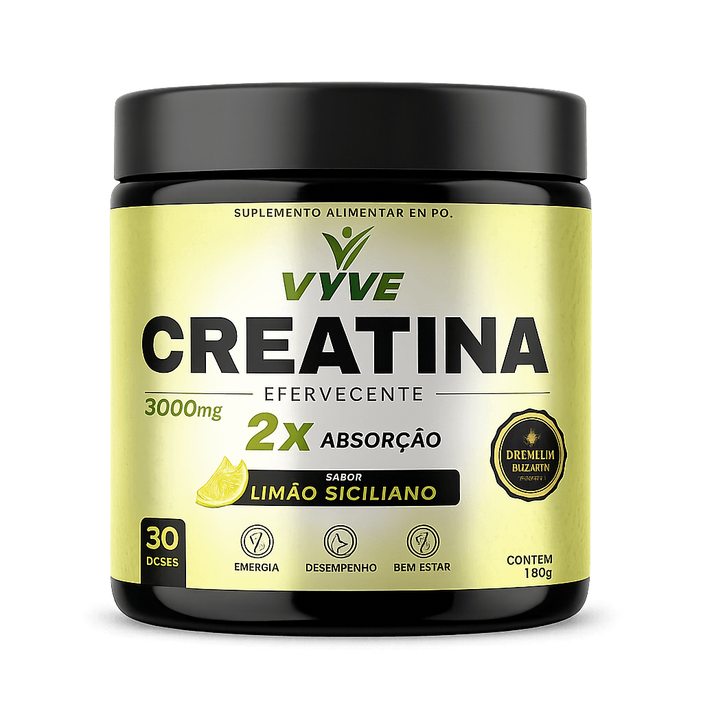 Pote de creatina efervescente Vyve